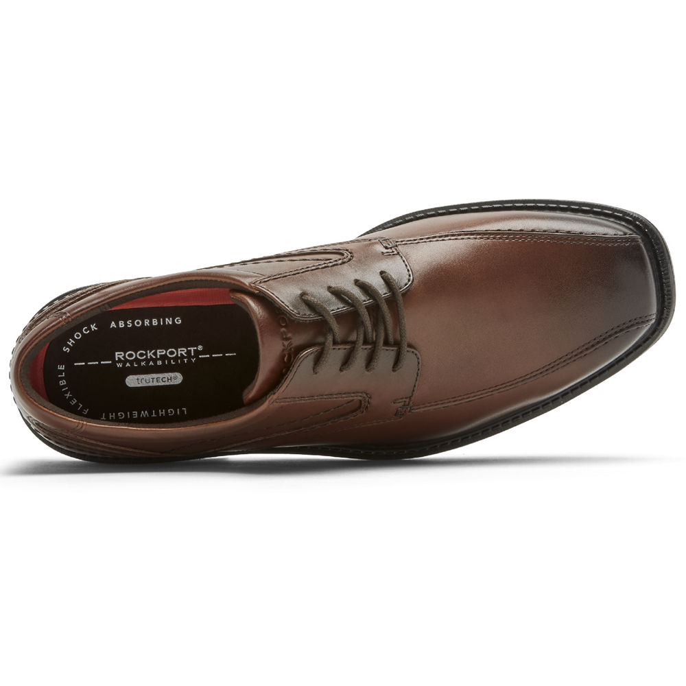 Rockport Oxfords For Mens Brown - Style Leader 2 Bike Toe - BT5860294